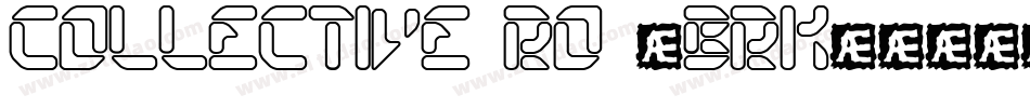 Collective RO (BRK)字体转换
